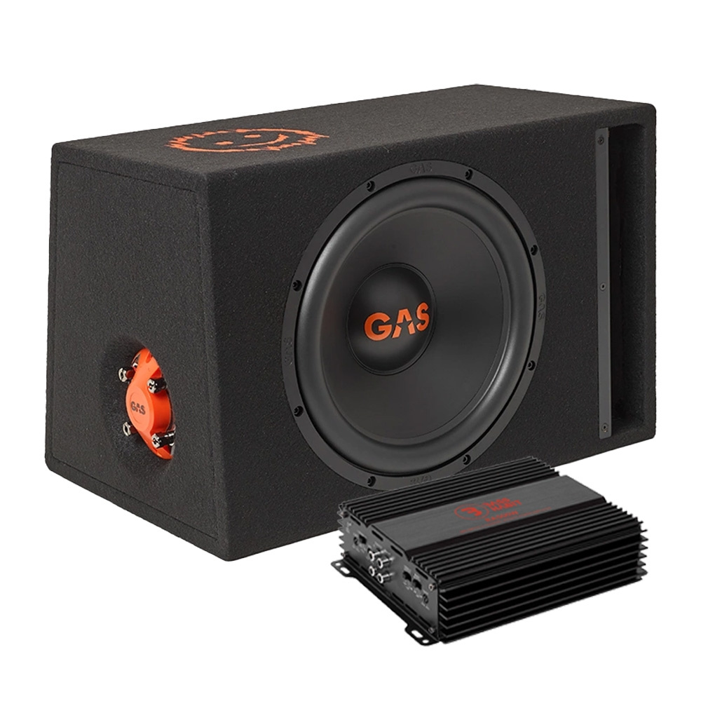 GAS MAD B2-110V bassopaketti Bass Habit RA500W:n kanssa