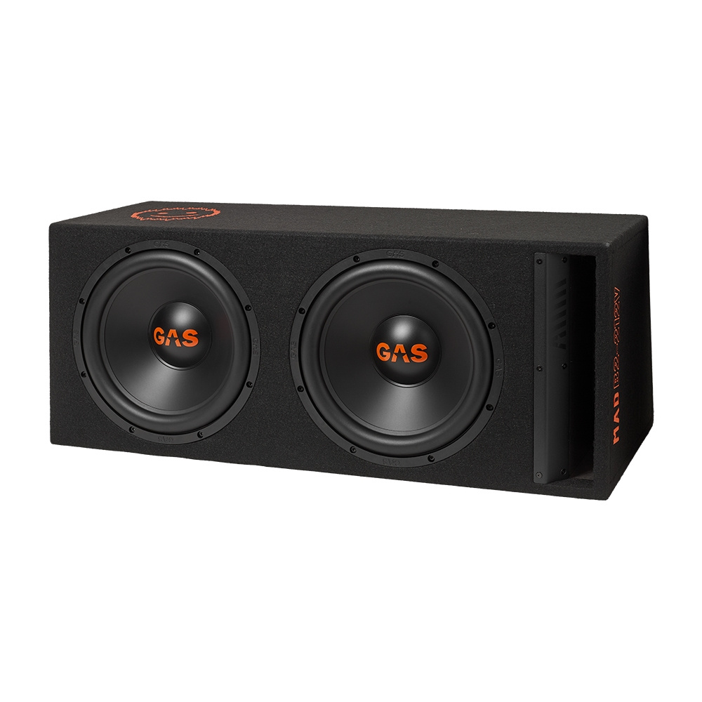 GAS MAD B2-212V Recoil RL1000.1:n kanssa, 2x12