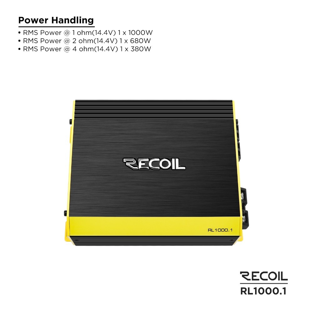 GAS MAD B2-212V Recoil RL1000.1:n kanssa, 2x12