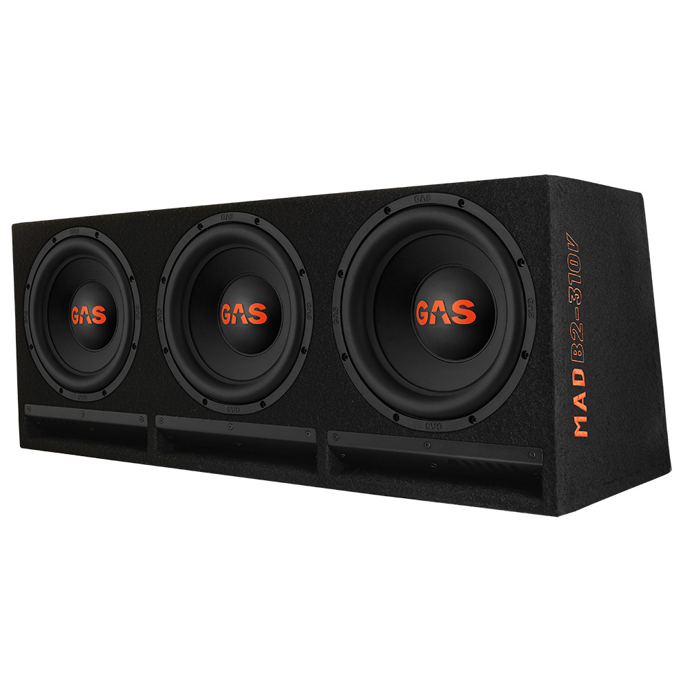 GAS MAD B2-310V ja MAD A2-1200.1DFL, bassopaketti