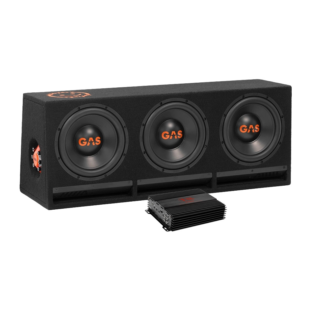 GAS MAD B2-310V bassopaketti Bass Habit RA2000W:n kanssa