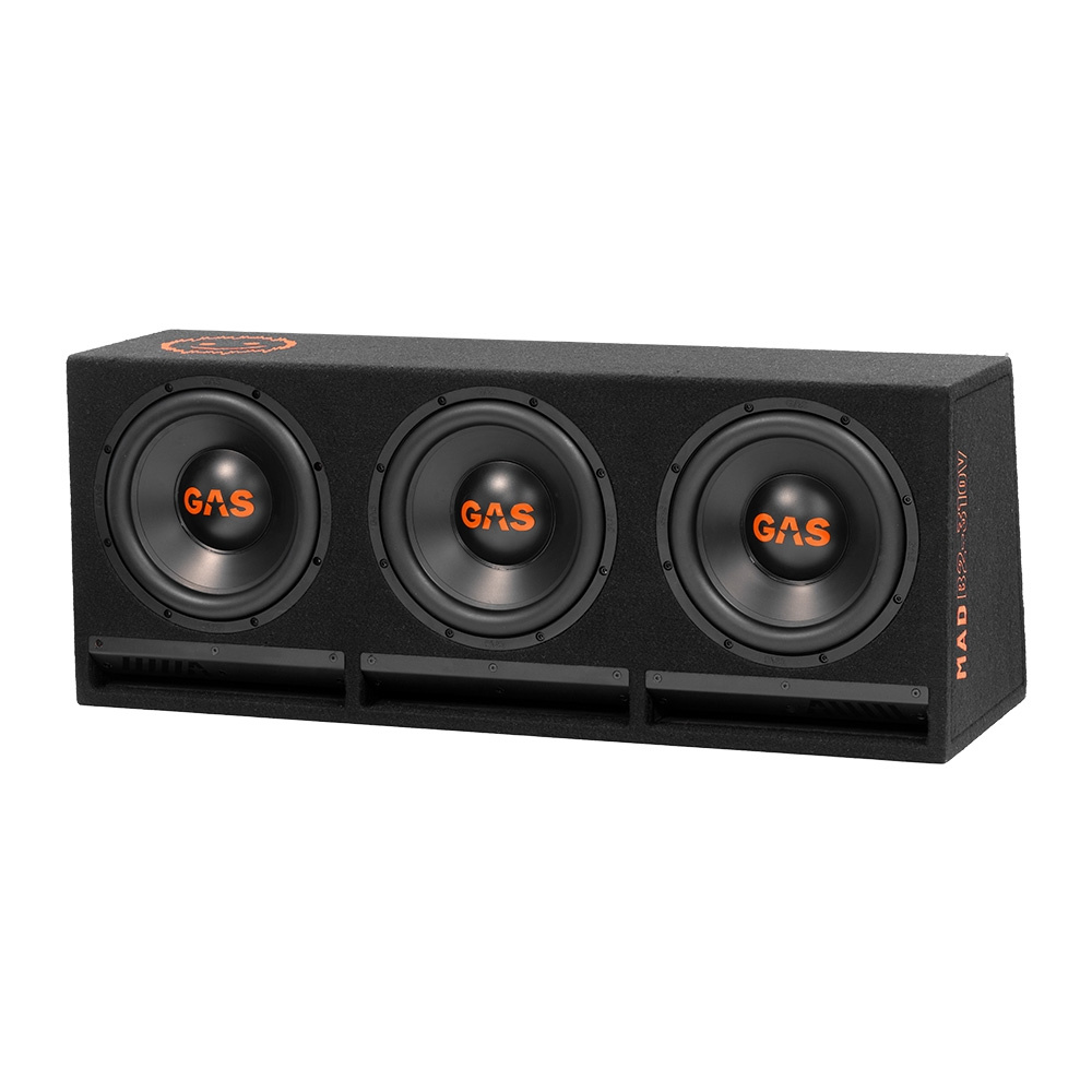 GAS MAD B2-310V Recoil RL1000.1:n kanssa, 3x10