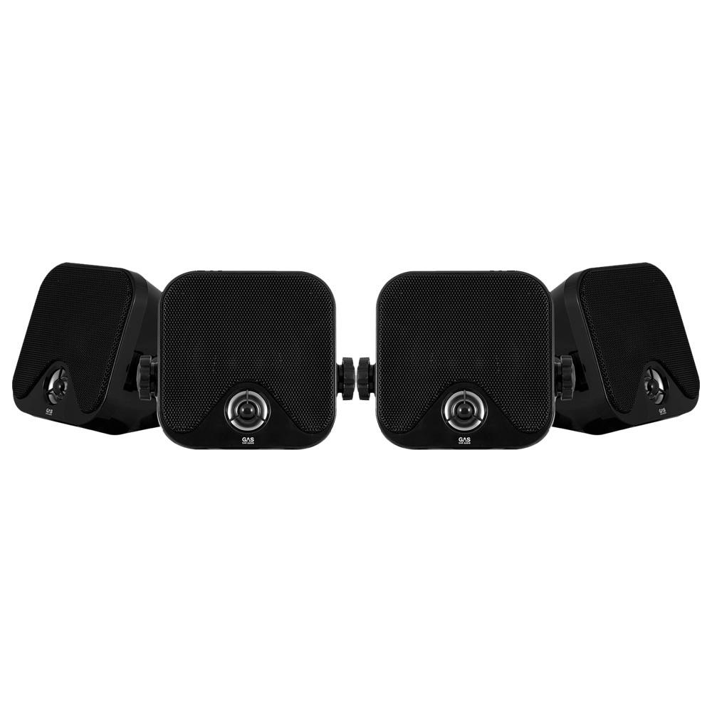 4-pakkaus GAS MAD BK1-44, 4 tuuman 2-tie laatikkokaiuttimet