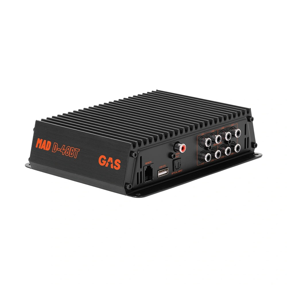 GAS MAD D-48BT, 8-kanavainen ääniprosessori/DSP autoihin, ISO/universal