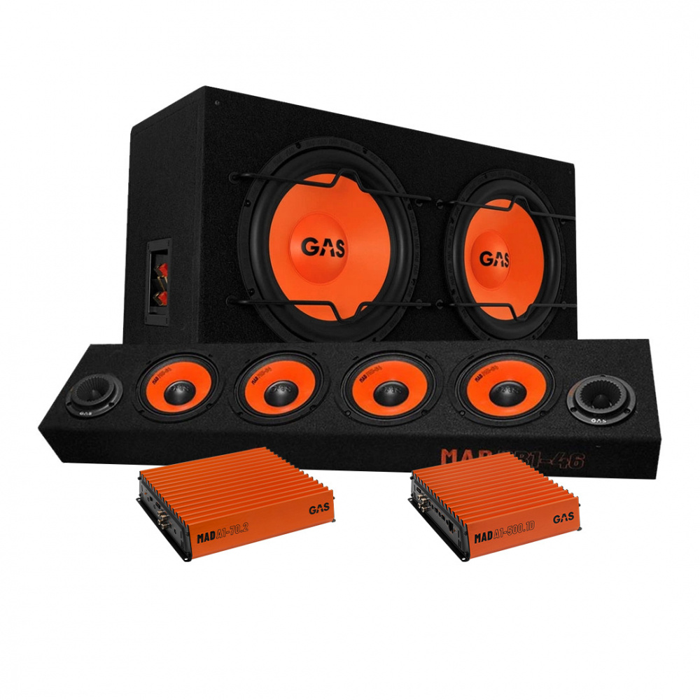 GAS MAD B1-212 ja GAS MAD PB1-46, raggaripaketti