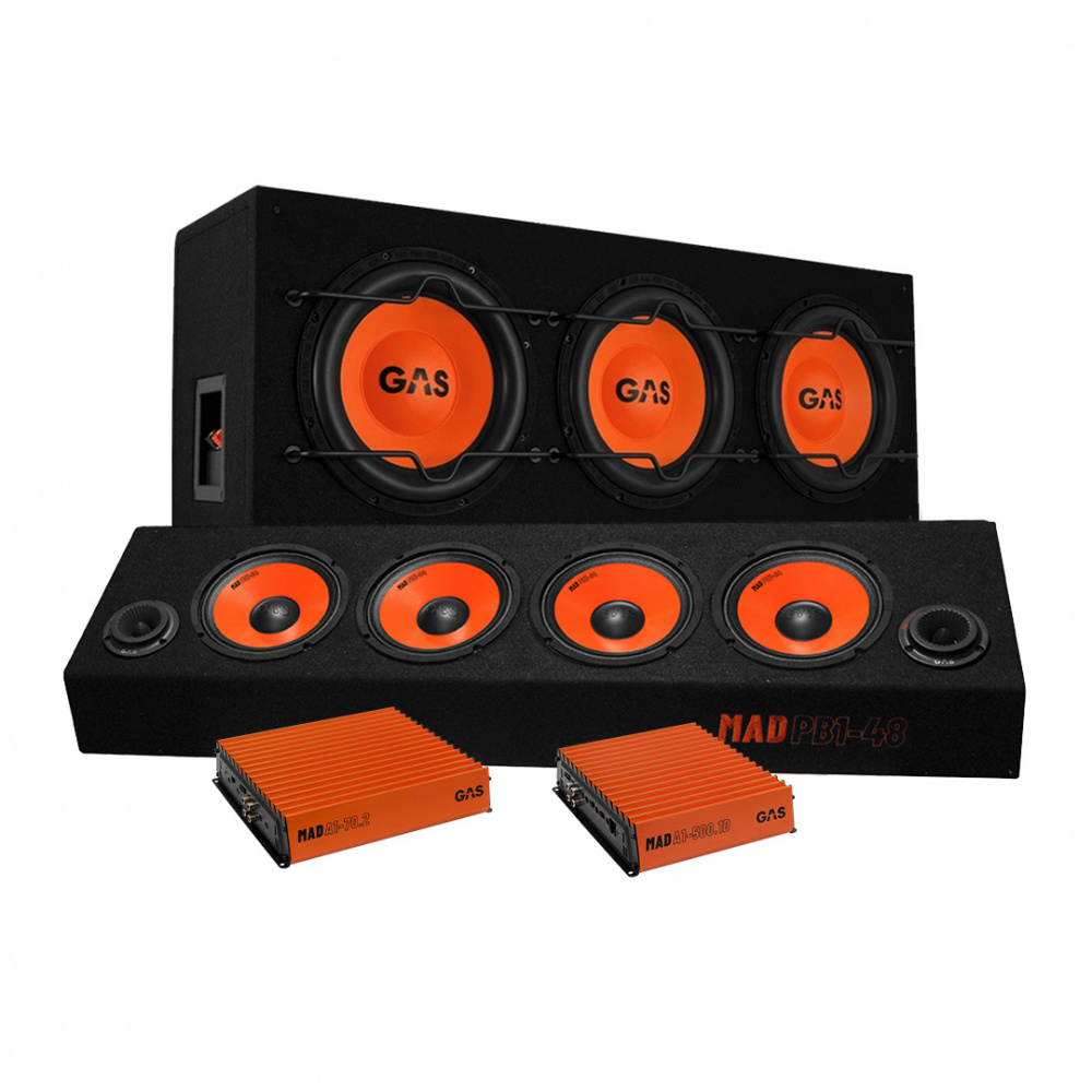 GAS MAD B1-310 ja GAS MAD PB1-48, raggaripaketti