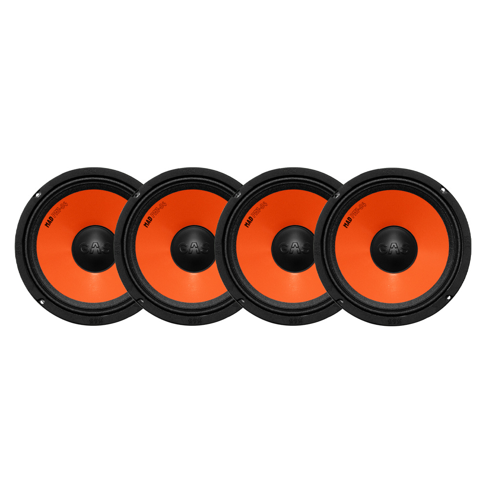 4-pakkaus GAS MAD PM1-84, 8 tuuman midbassoa