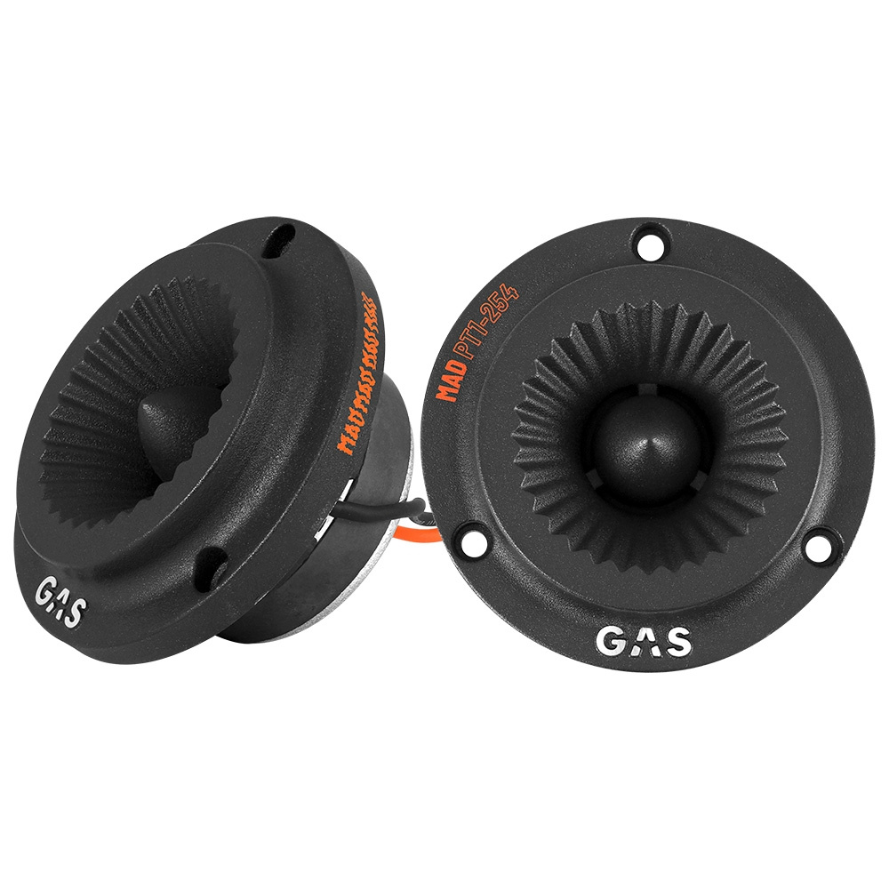 4-pack GAS MAD PM2-64S PT1-254:n ja vahvistimen kanssa, SPL-paketti