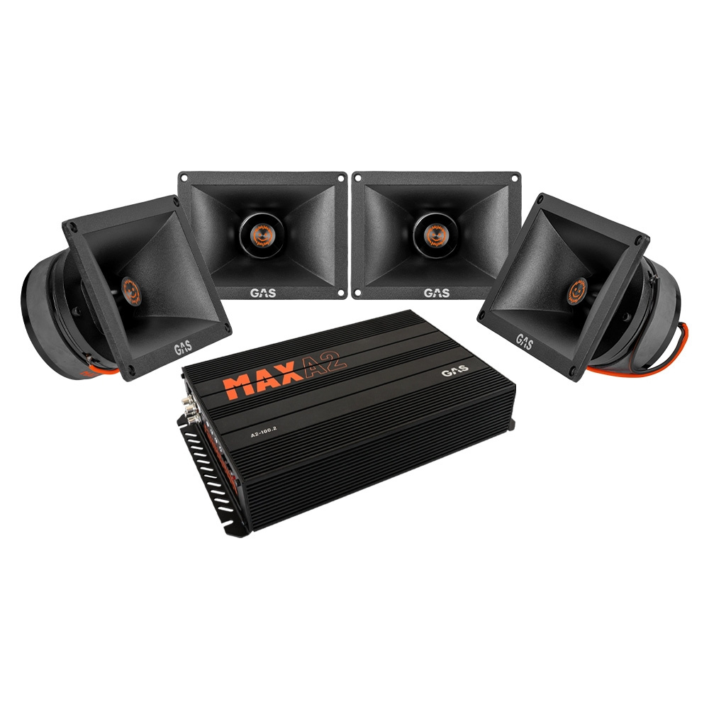 4-pack GAS MAD PT3-444 MAX A2-100.2:n kanssa