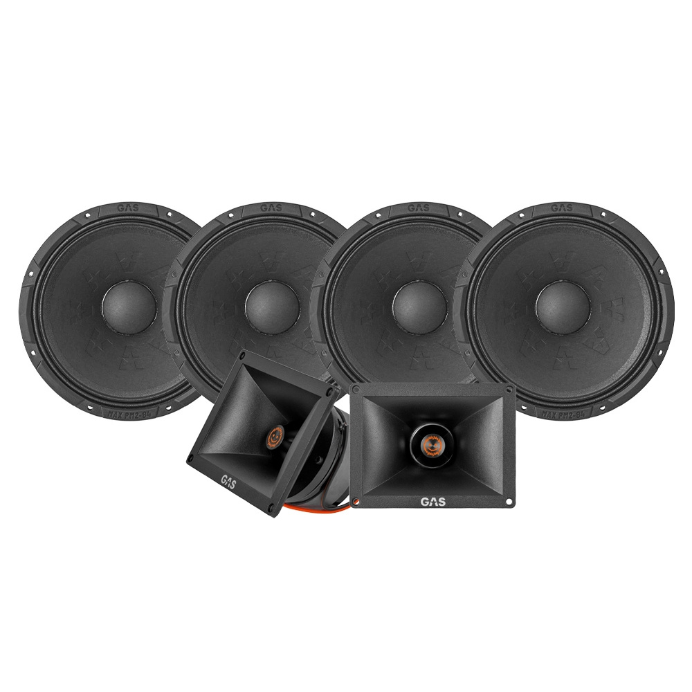 4-pack GAS MAX PM2-84 MAD PT3-444:n kanssa, SPL-paketti