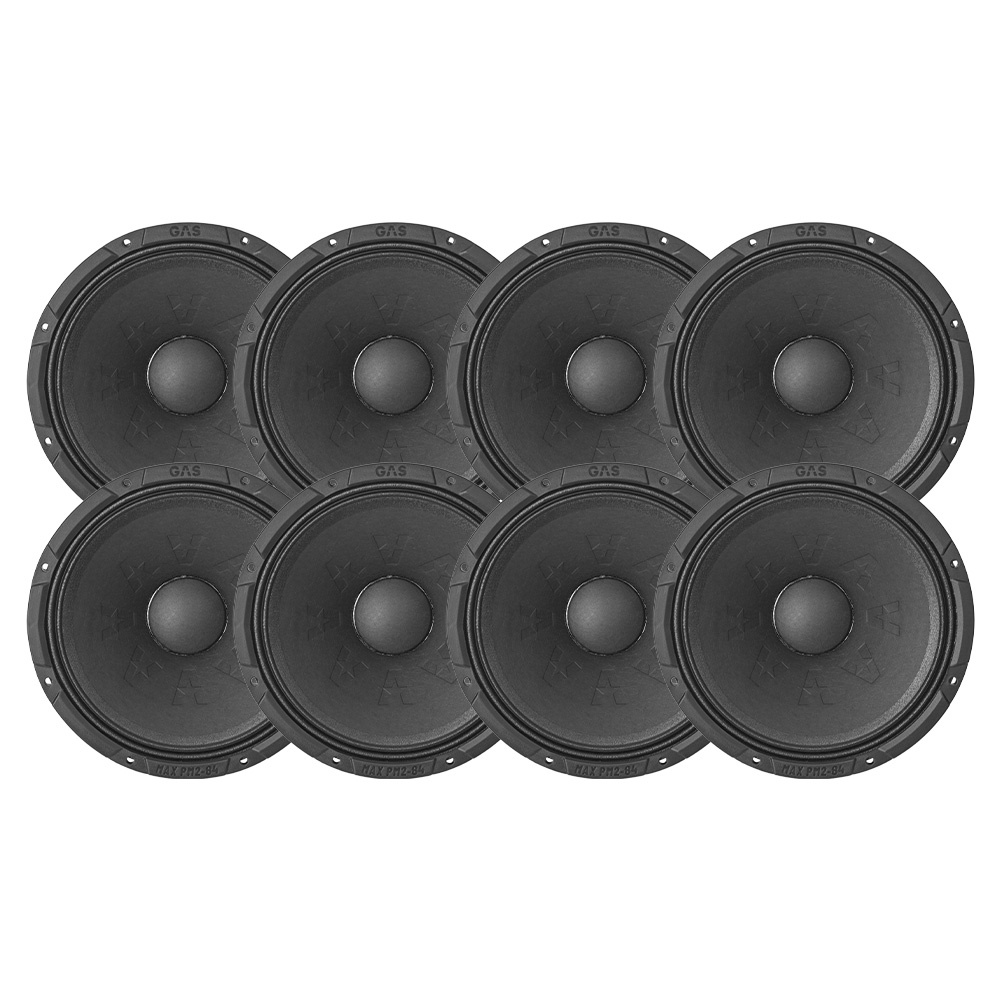 8-pack GAS MAX PM2-84, 8 tuuman midbassokaiutin/keskiääniala