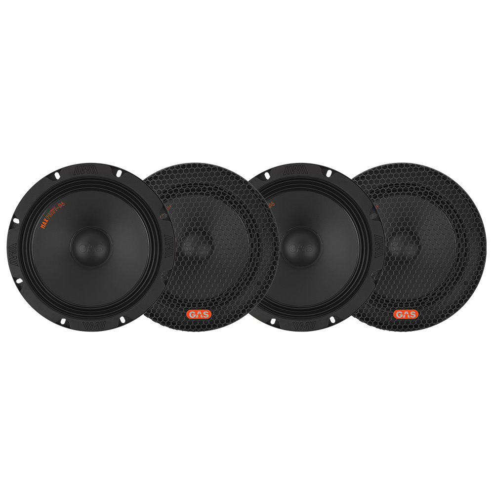 4-pakkaus GAS MAX PMW1-84, 8 tuuman bassomittari