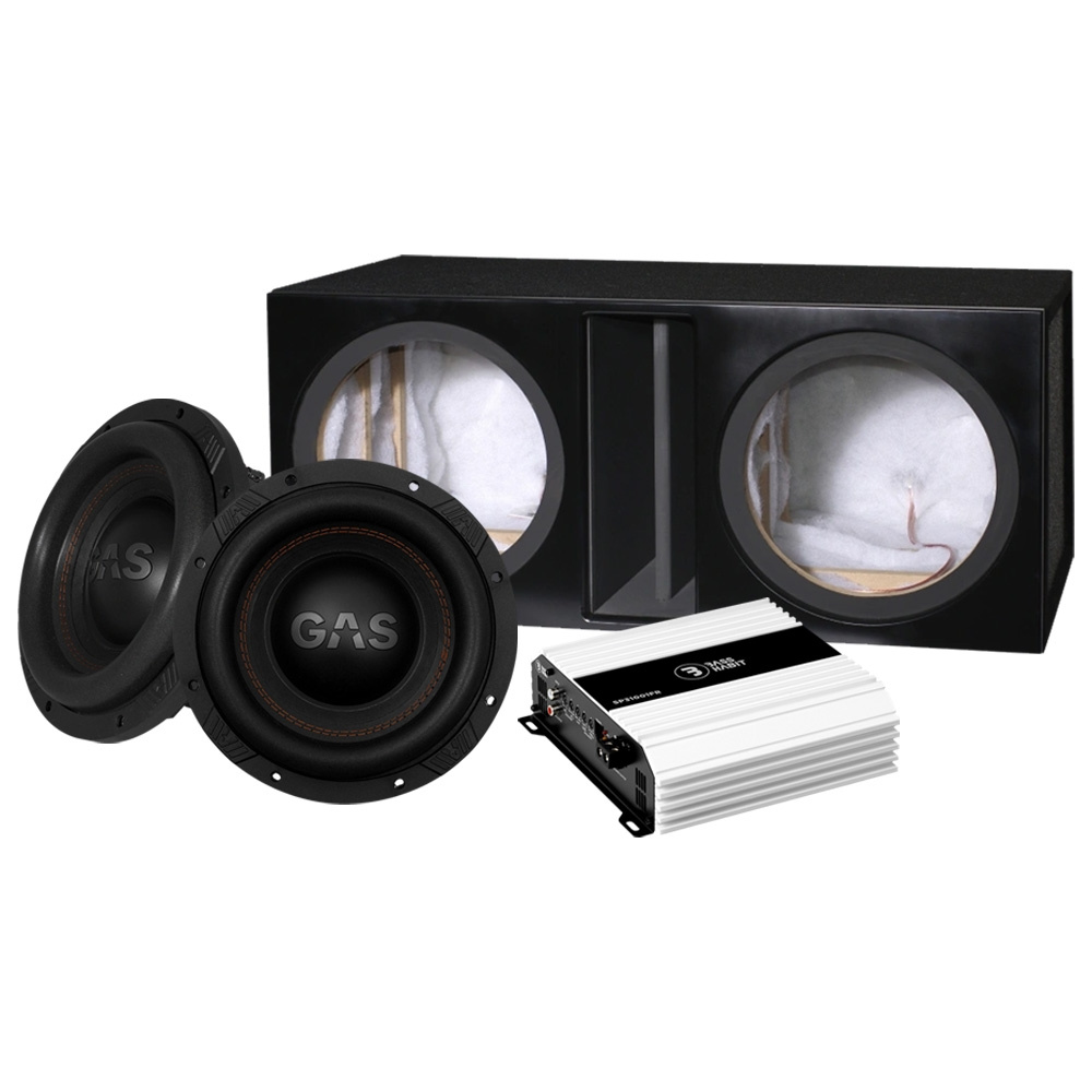 GAS MAX S1-12D1 2x12 bassokotelo SP31001FR:llä, 2x12 bassopaketti