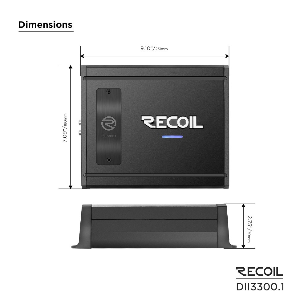 2-pack GAS MAX S1-12D1 Recoil DII 3300.1:llä, 2x12