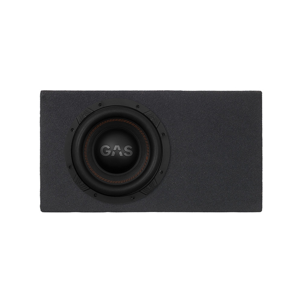 Kompakti portattu 1x8 tuuman bassokotelo GAS MAX S1-8D1:llä