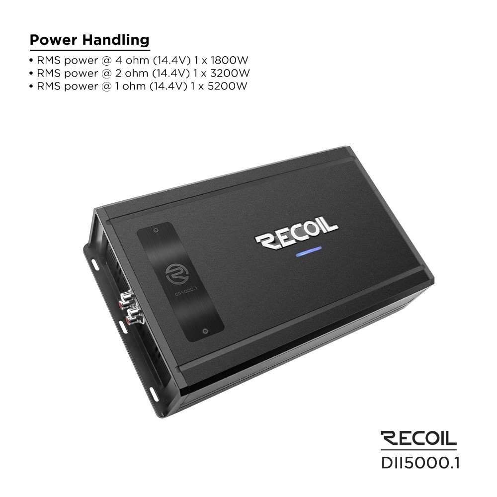 2-pack GAS MAX S2-12D1 Recoil DII 5000.1:n kanssa, 2x12