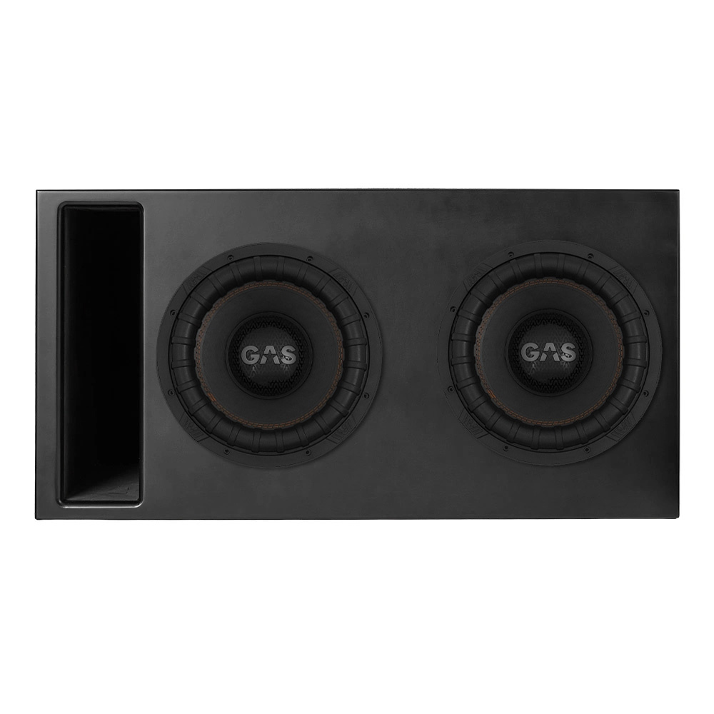 Portattu 2x12 tuuman Comp-kotelo, jossa 2 kpl GAS MAX S2-12D2