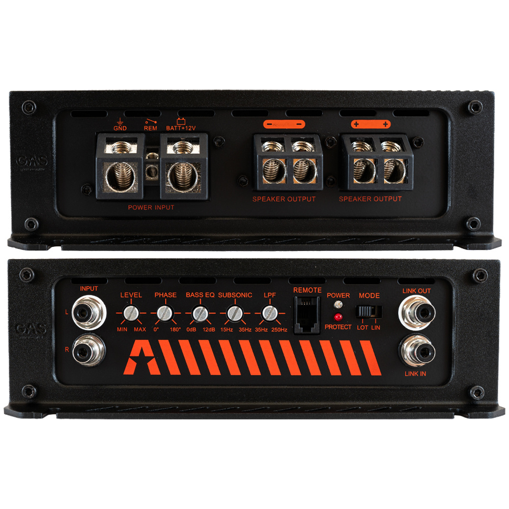 GAS MAX S2-15D2 & A2-2500.1DL, bassopaketti