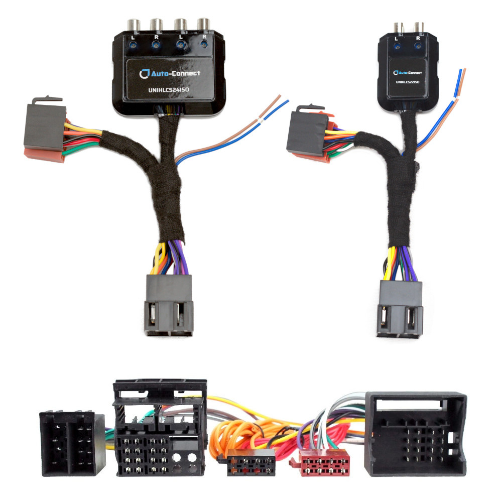 Hög-lågnivåomvandlare till Mercedes-Benz utan originalslutsteg