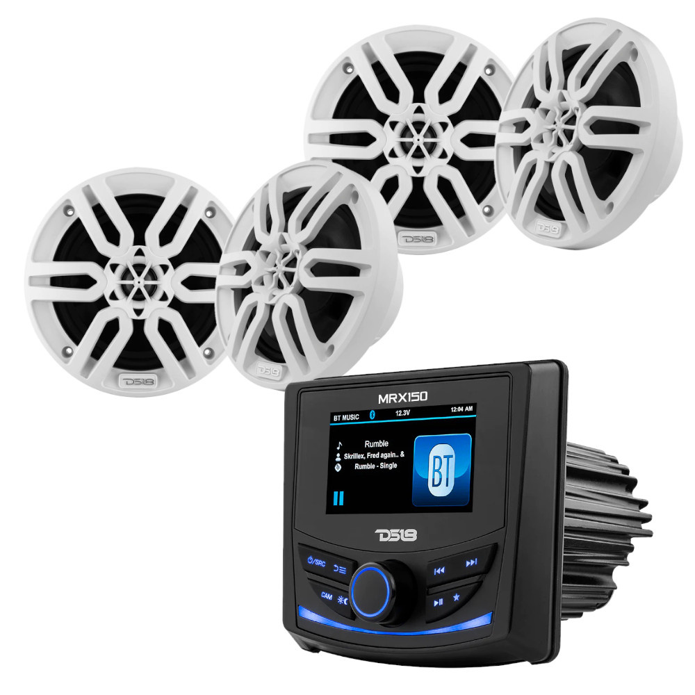 DS18 MRX150 ja 2 paria MP6, meripaketti