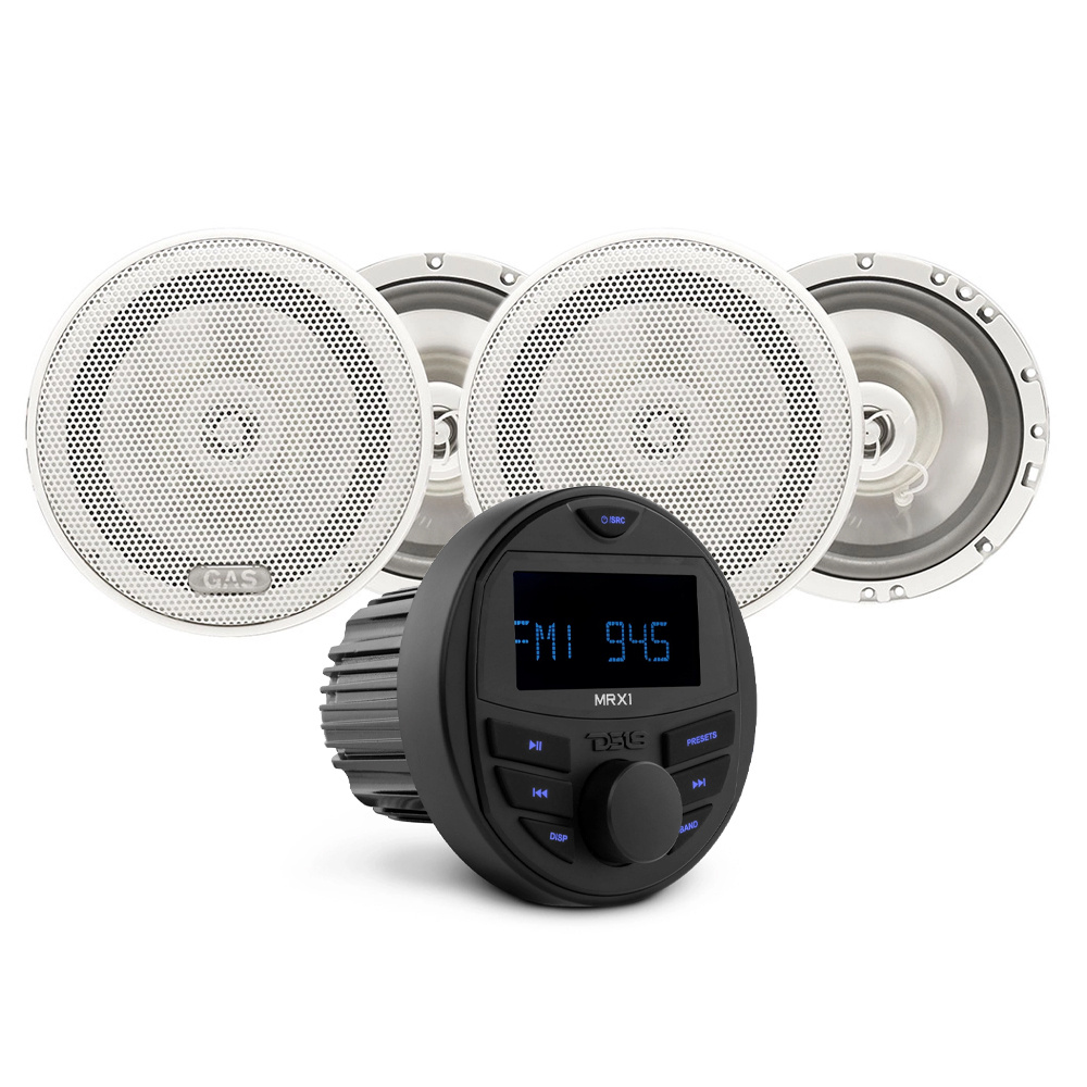 DS18 MRX1 ja 2 par GAS MS62, meripaketti