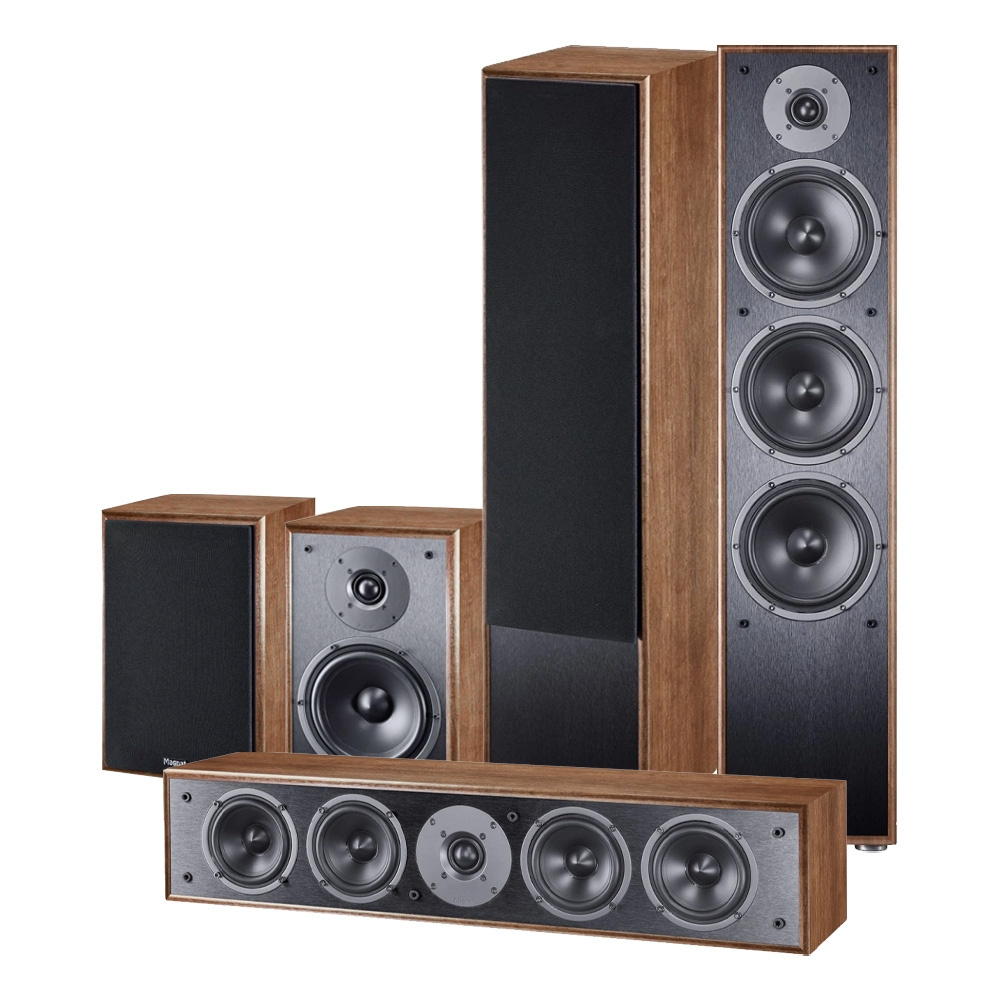 Magnat Monitor S70 kaiutinpaketti 5.0 pähkinäpuu