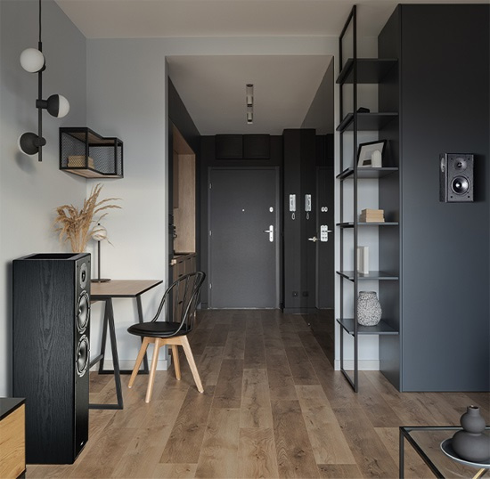 Magnat Monitor S80ATM 5.0 högtalarpaket, svart