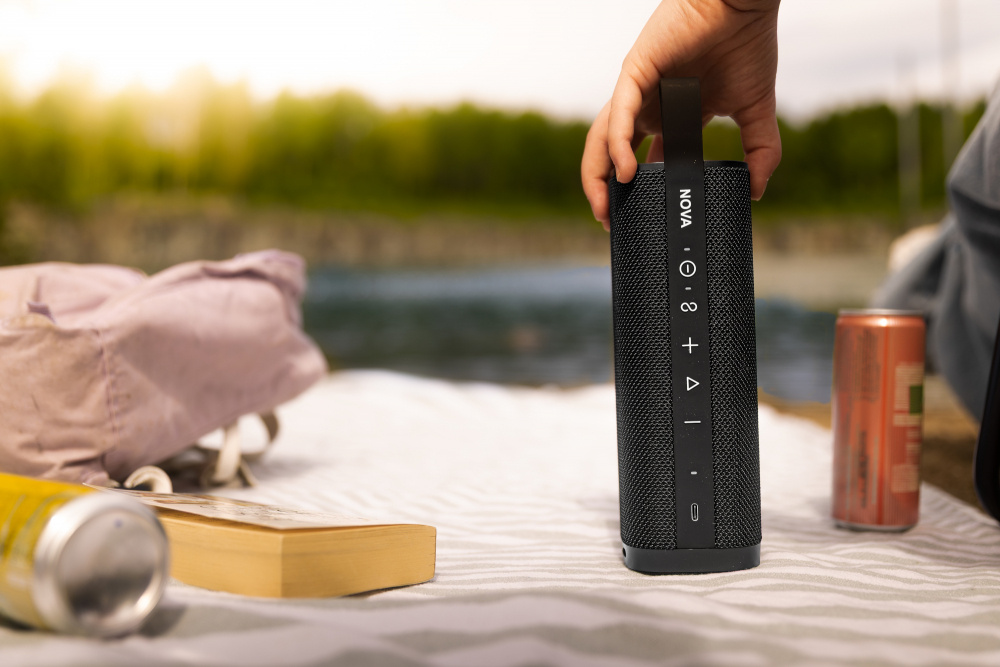 2-pack Arcsound NOVA Bluetooth-kaiuttimet, musta