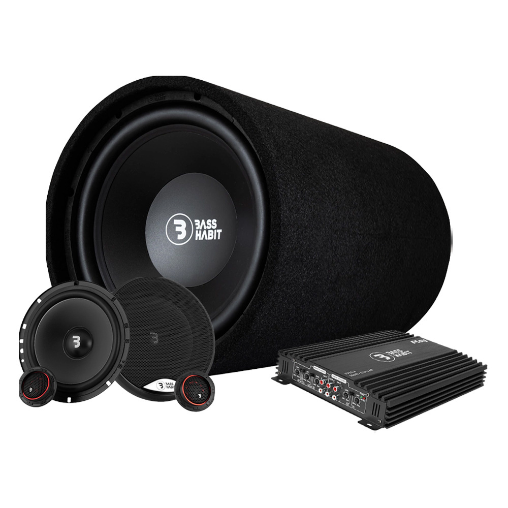 Bass Habit Play P12S med Bass Habit kitsystem & slutsteg