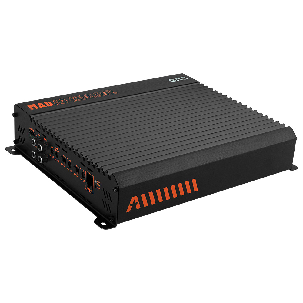 Rockford Fosgate P1-2X10 & GAS MAD A2-1200.1DFL, bassopaketti