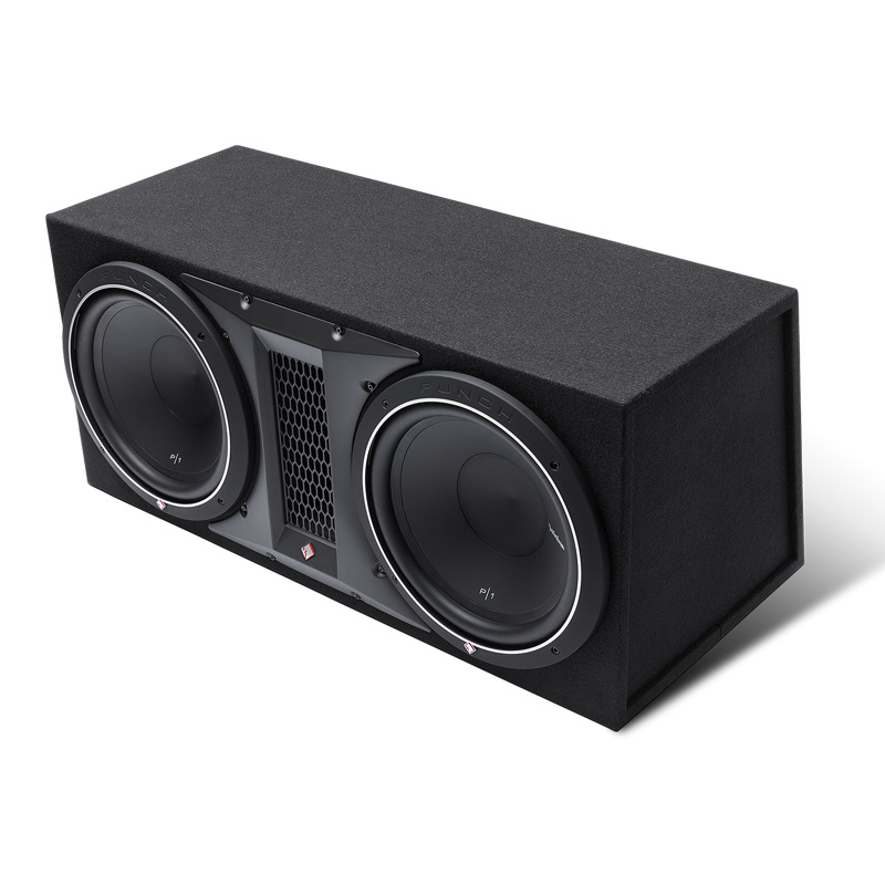 Rockford Fosgate P1-2x12 & Bass Habit Rebel RA1200W, bassopaketti