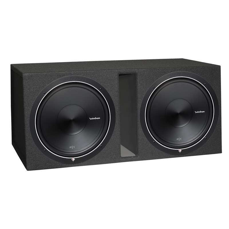Rockford Fosgate P1S415 2x15 & Play Power 1000.1, baspaketti