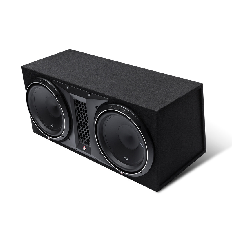 Rockford Fosgate P2-2X12 ja MAX A2-800.1D
