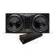 Rockford Fosgate P3 2x12 bassokaiutin & GAS MAX A2-2500.1DL, bassopaketti