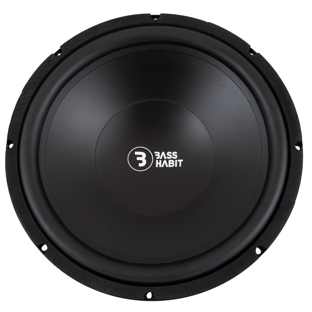 2-pack Bass Habit P380 i baslåda & SPL ELITE 1200.1DF, baspaket