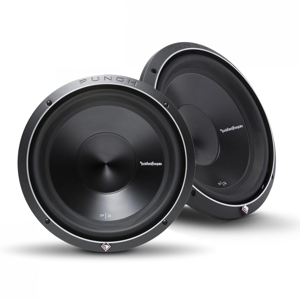2-pakkaus Rockford Fosgate Punch P3D2-12, 12 tuuman bassokaiutin