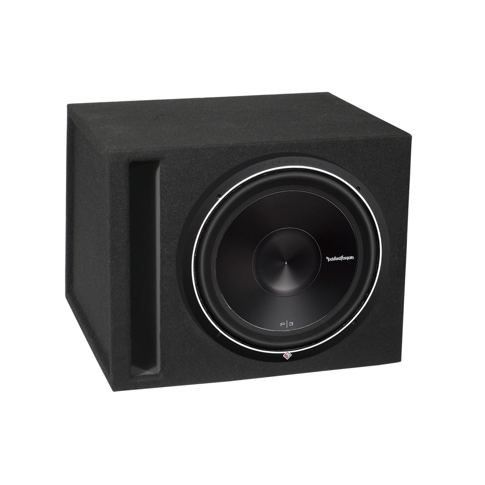 Rockford Fosgate P3D4-15 portatussa kotelossa
