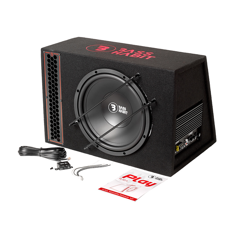 Bass Habit PL112A kokonaispaketti Rebel-kaiuttimilla ja GAS GMA152BTR.