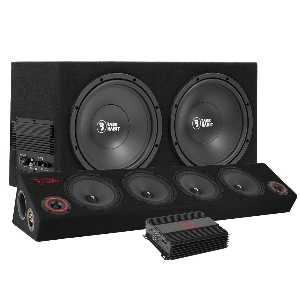 Bass Habit PL212A raggaripaketti SPL84:llä