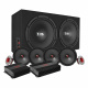 Bass Habit PL212 ja SR165M, SPL kokonaispaketti vahvistimella Bass Habit PL212 ja SR165M, SPL kokonaispaketti vahvistimella