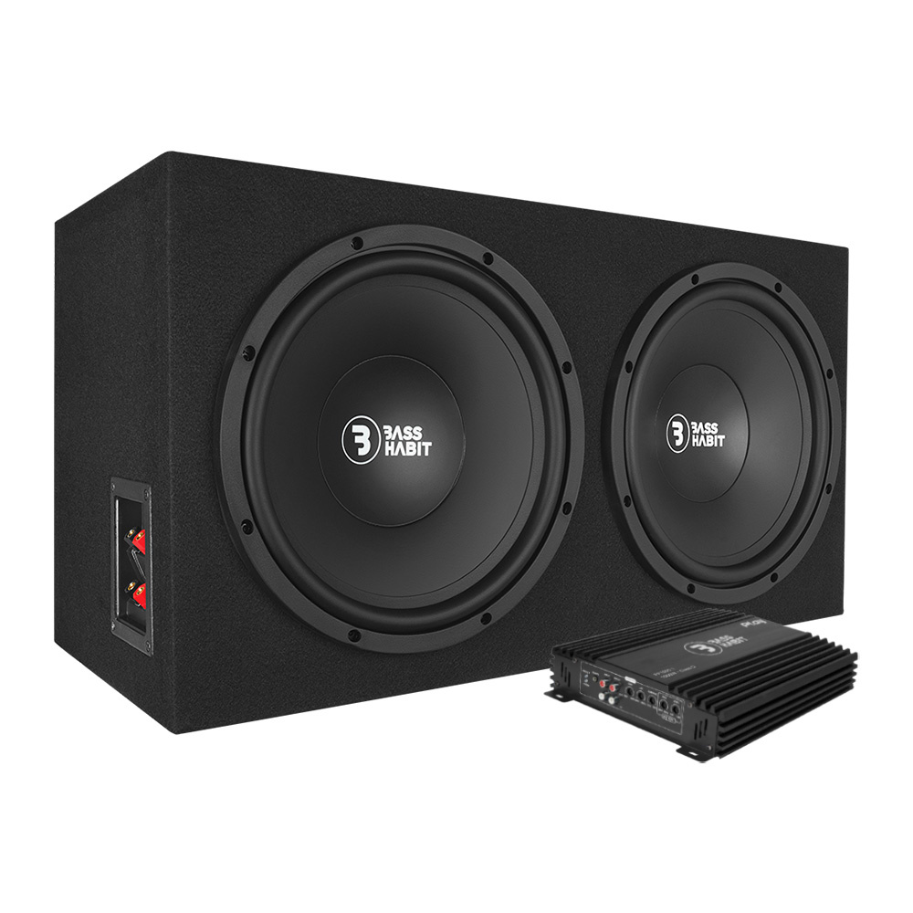 Bass Habit Play PL212 2x12 tuumaa Play Power 1000.1, bassopaketti