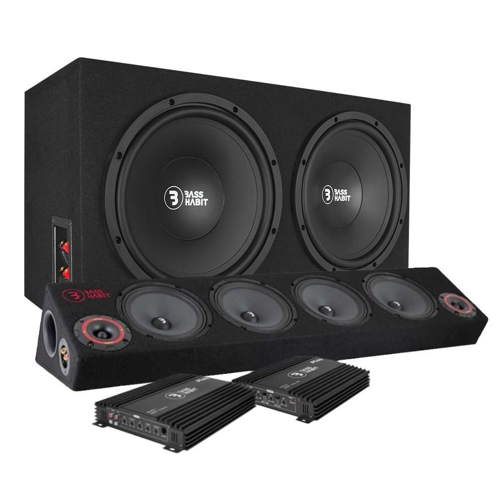 Bass Habit raggarpaketti, jossa on 6,5