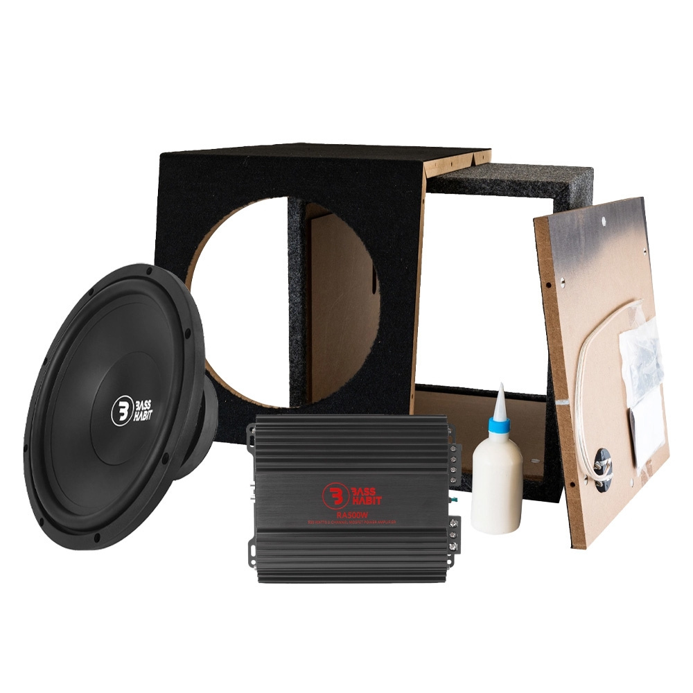 Bass Habit PL300 bassokotelo rakennussarjassa RA500W:n kanssa