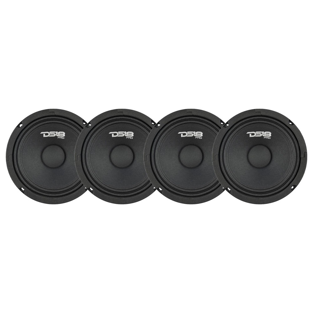 4-pack DS18 PRO-GM6.4, 6.5 tuuman keskiäänikaiutin