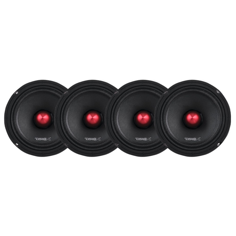 4-pack DS18 PRO-X6.4BM, 6,5 tuuman midbasso