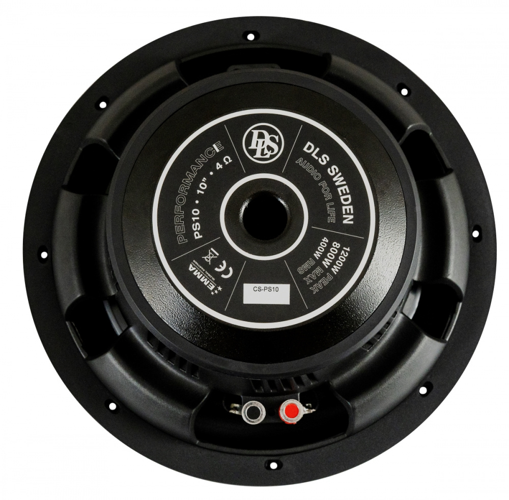 DLS Performance PS10 suljetussa kotelossa & CCi500, 1x10