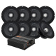 8-pack B2 RAGE8PV3 MAX PA1-1500.2DZ1:n kanssa, SPL-paketti 8-pack B2 RAGE8PV3 MAX PA1-1500.2DZ1:n kanssa, SPL-paketti