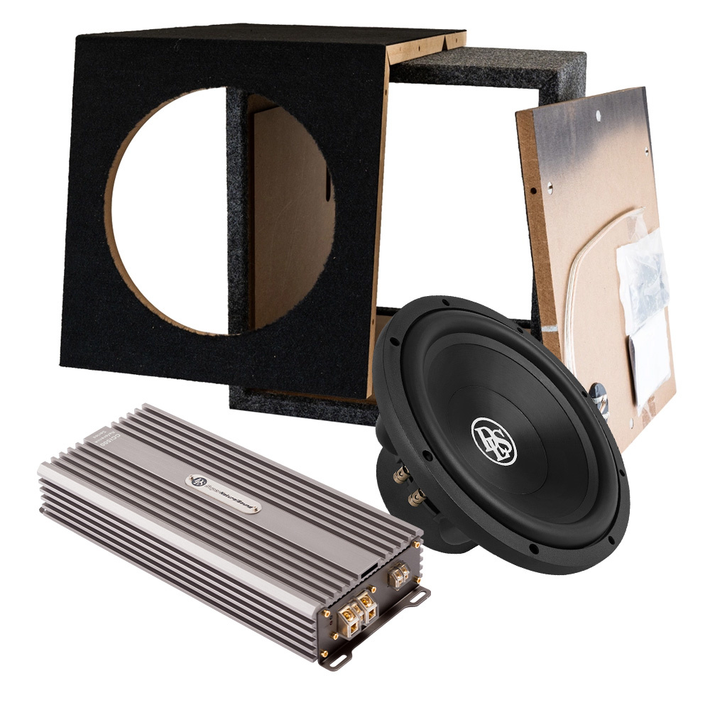 DLS Reference RCW12.D2 laatikossa CCi500, bassopaketti rakennussarjassa