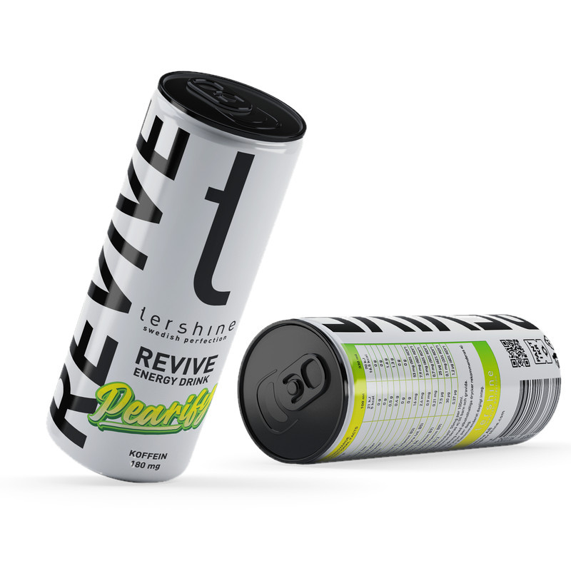 24-pakkaus Tershine Revive - Pearify, energiajuoma