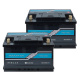 Akkupaketti, 2 kpl CustomElectro RSS v2 12-60 Sodium-Ion Akkupaketti, 2 kpl CustomElectro RSS v2 12-60 Sodium-Ion